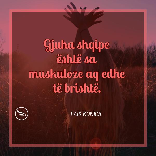 Faik Konica Gjuha shqipe eshte sa muskuloze aq edhe te brishte