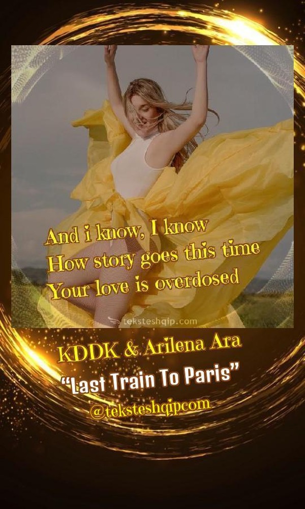 tortur husmor boble KDDK & Arilena Ara - Last Train To Paris Story Quotes